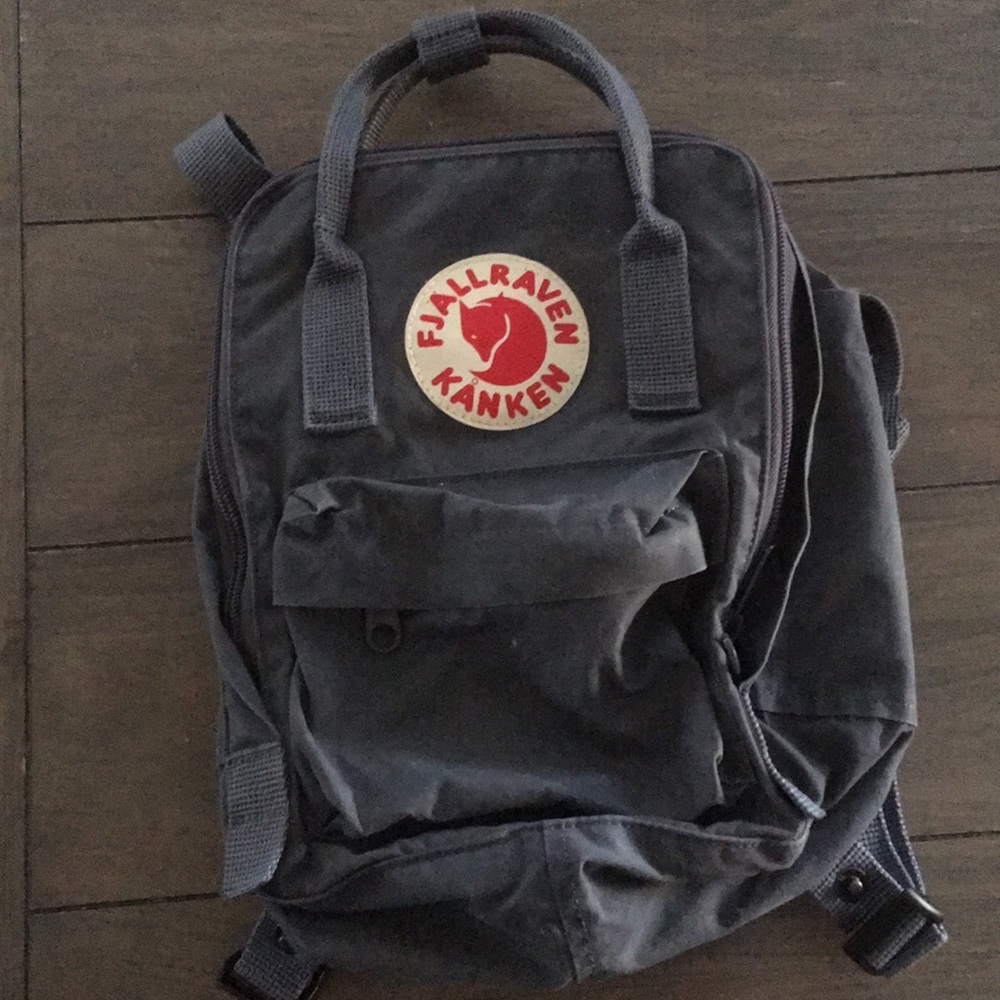 Fjallraven Mini Gray Backpack